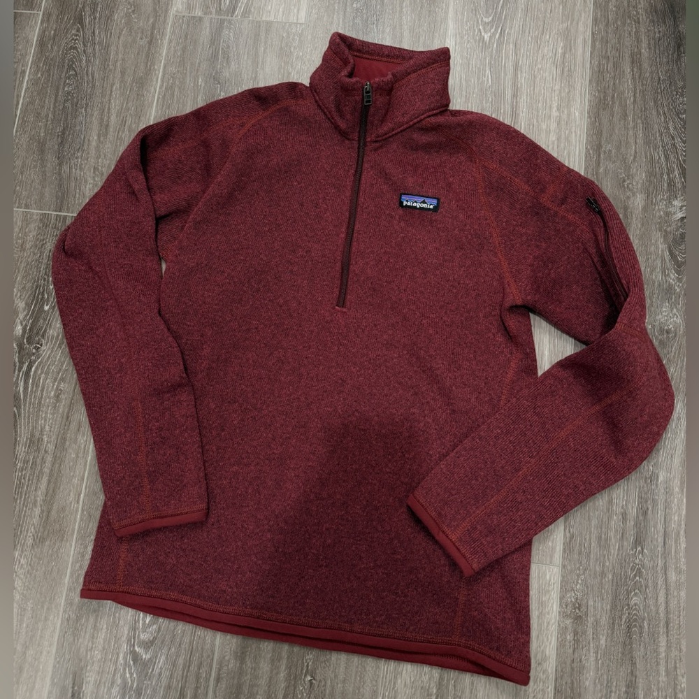 Patagonia better quarter-zip sweater